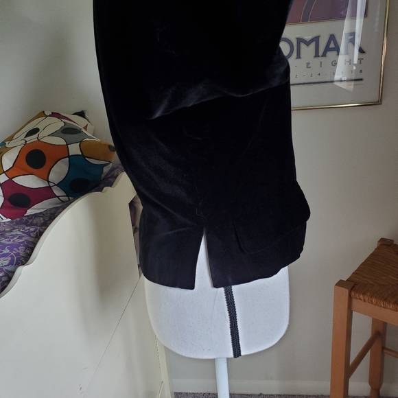 Vtg Nan Duskin Bill Blass Velvet Blazer - Picture 7 of 15